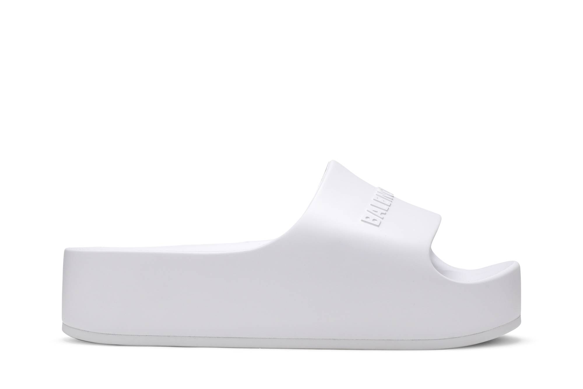 (Women) Balenciaga Chunky Slides 'Optic White' 654315W1S899000