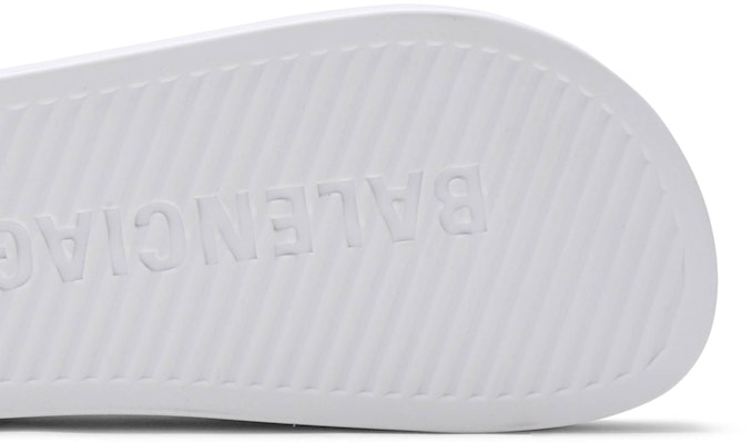 (W) 巴黎世家厚底拖鞋 “视觉白” 654315W1S899000 Purchase (W) 巴黎世家厚底拖鞋 “视觉白” 654315W1S899000