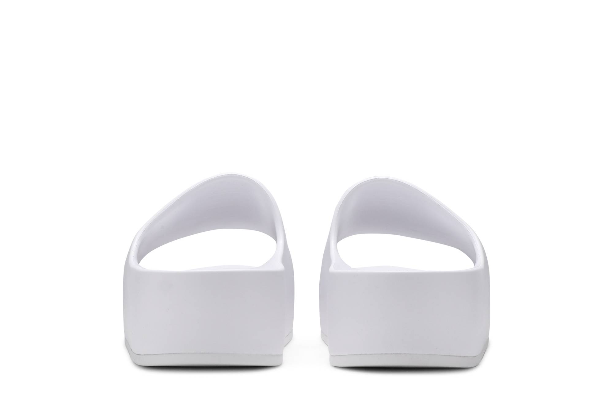 Details for (W) 巴黎世家厚底拖鞋 “视觉白” 654315W1S899000