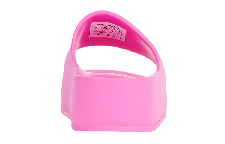 Details for (W) 발렌시아가 청키 슬라이드 (핑크) 654315-W1S89-5000