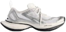 Order (Women) Balenciaga Circuit Sneakers 'White and Silver Polyester Nylon TPU and Polyurethane' 793944WFLGY9100