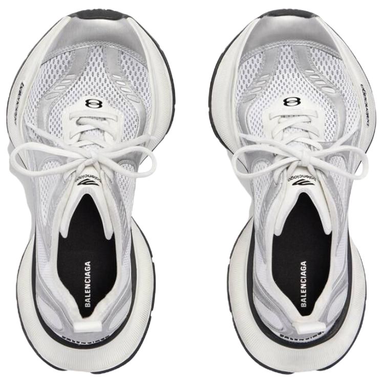 Shop (W) 巴黎世家 Circuit 运动鞋 '白银聚酯尼龙TPU和聚氨酯' 793944WFLGY9100