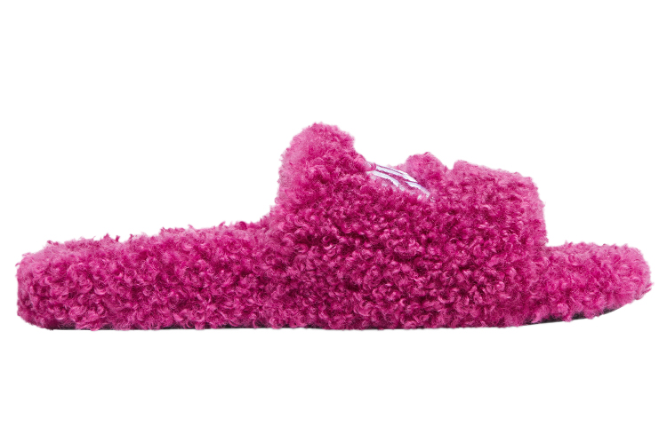 Order (Women) Balenciaga Cities Paris Furry Slides 'Pink' 654261W2DO25301