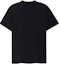 Lookbook (W) Balenciaga Cities Paris SS22 Kaos Hitam Oversized dengan Logo Print. 612965TLVL71070