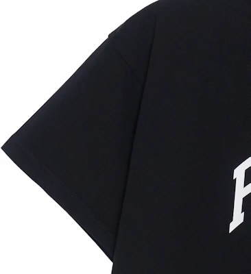 (W) Balenciaga Cities Paris SS22 Kaos Hitam Oversized dengan Logo Print. 612965TLVL71070 Details for (W) Balenciaga Cities Paris SS22 Kaos Hitam Oversized dengan Logo Print. 612965TLVL71070