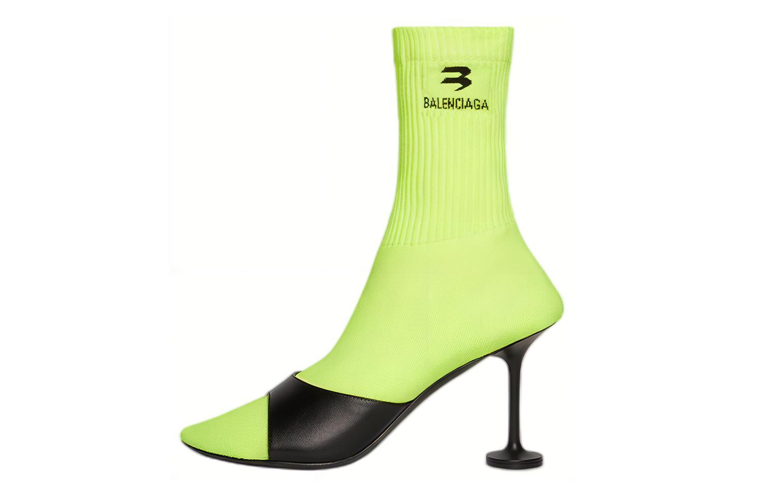 (Women) Balenciaga Classic Boot 'Fluorescent Yellow' 694491WA72O1070