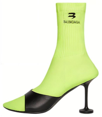 (Women) Balenciaga Classic Boot 'Fluorescent Yellow' 694491WA72O1070 Buy (Women) Balenciaga Classic Boot 'Fluorescent Yellow' 694491WA72O1070