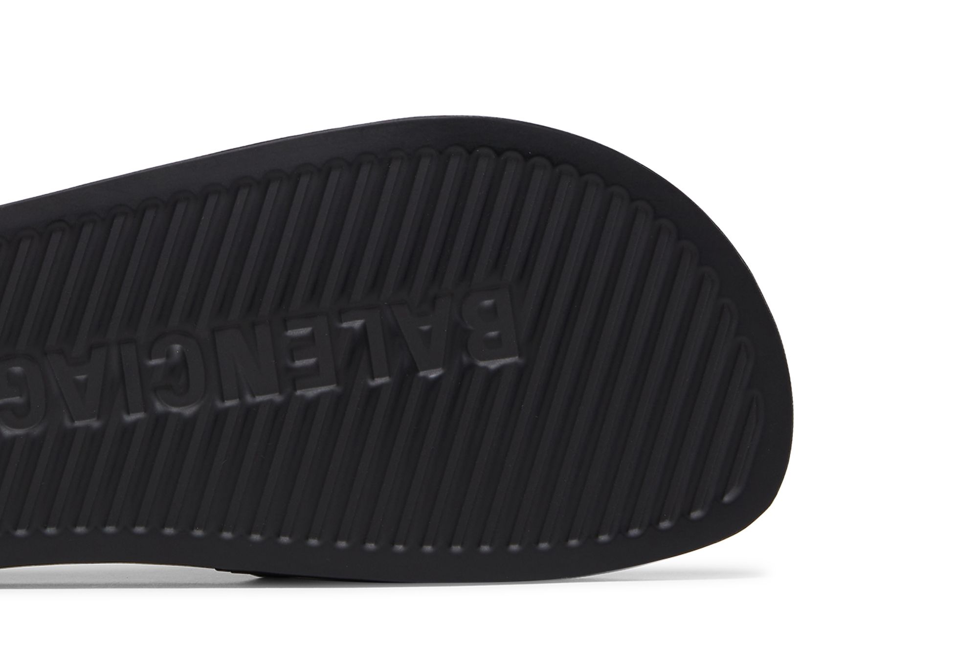 Balenciaga Classic Logo Slide 'Black' 圖 5