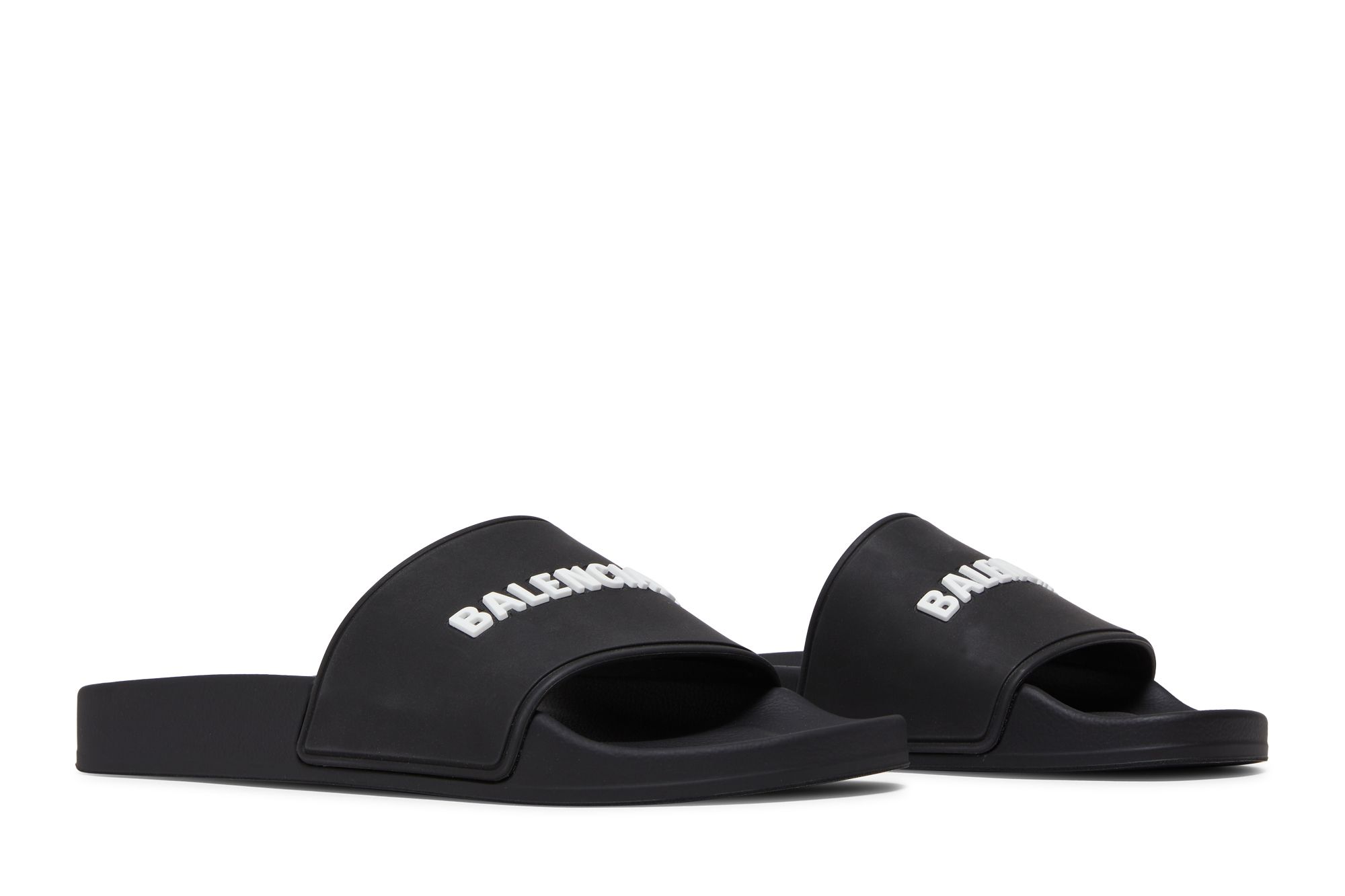 Balenciaga Classic Logo Slide 'Black' 圖 8