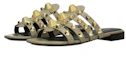 Order (W) Sandalias de Moda Balenciaga Clog de Cuero 'Beige' 531112WA6D02901