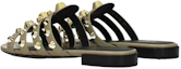 Shop (W) Sandalias de Moda Balenciaga Clog de Cuero 'Beige' 531112WA6D02901