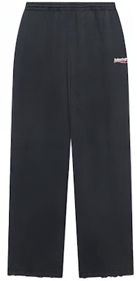 (W) Balenciaga 可口可樂標誌針織直筒運動褲 女款 黑色 674594TKVI99034 Order (W) Balenciaga 可口可樂標誌針織直筒運動褲 女款 黑色 674594TKVI99034