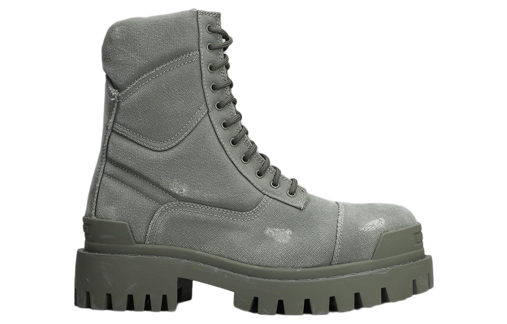 Order (W) Balenciaga Combat Strike 20mm But 'Washed Grey Cotton' 694060W2H113300