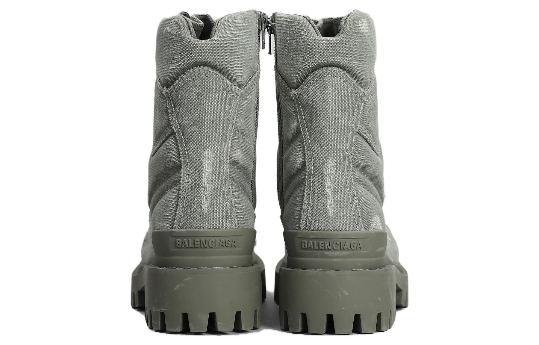 Purchase (W) Balenciaga Combat Strike 20mm But 'Washed Grey Cotton' 694060W2H113300