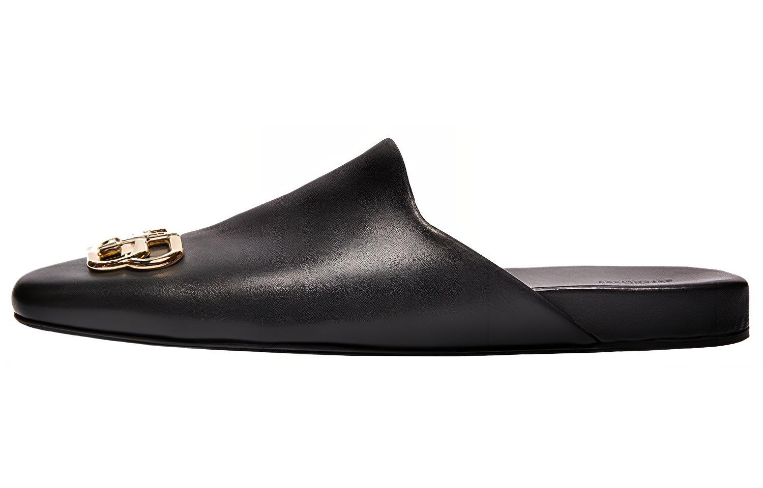 (Women) Balenciaga Cosy BB Slippers Black 590935WA7231088