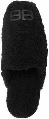 (W) Balenciaga Cozy BB Mule 'Faux Shearling Hitam' 671273W2EJ21000 Purchase (W) Balenciaga Cozy BB Mule 'Faux Shearling Hitam' 671273W2EJ21000