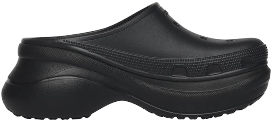 (Women) Balenciaga Crocs Mule in 'Black' 720762W1S8E1000 Order (Women) Balenciaga Crocs Mule in 'Black' 720762W1S8E1000