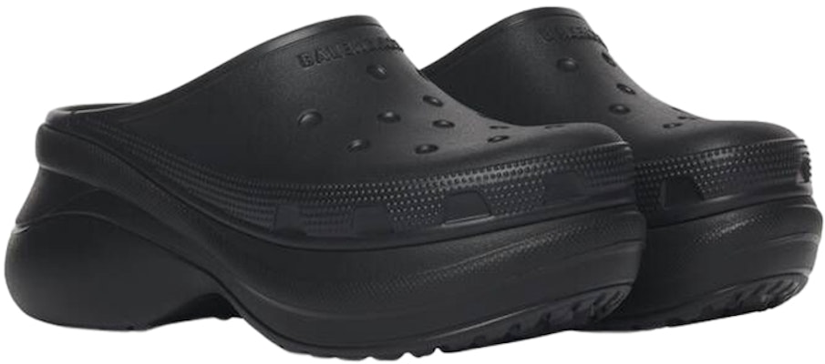 (W) 발렌시아가 크록스 뮬 블랙 (Balenciaga Keulokseu Myul Beullaek) 720762W1S8E1000 Lookbook (W) 발렌시아가 크록스 뮬 블랙 (Balenciaga Keulokseu Myul Beullaek) 720762W1S8E1000