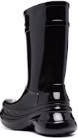 Shop Crocs x Balenciaga巴黎世家 防水 休閒舒適 雨鞋 女款 黑色