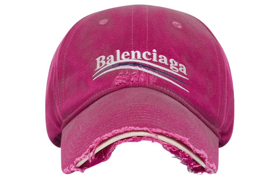 Order (W) Balenciaga 仿舊標誌粉紅棉質棒球帽. 673320410B20517