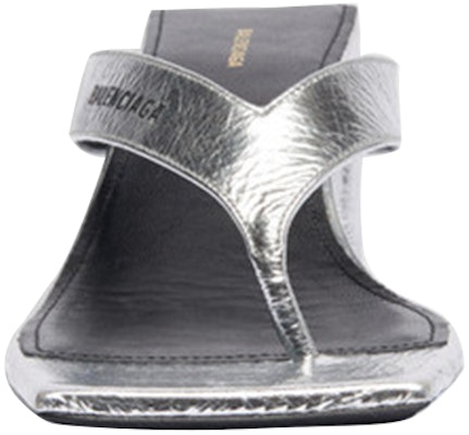 (W) Sandal Balenciaga Double Square Perak 609639WA9738163 Shop (W) Sandal Balenciaga Double Square Perak 609639WA9738163