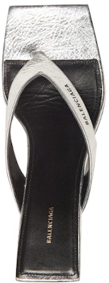 (W) Sandal Balenciaga Double Square Perak 609639WA9738163 Purchase (W) Sandal Balenciaga Double Square Perak 609639WA9738163