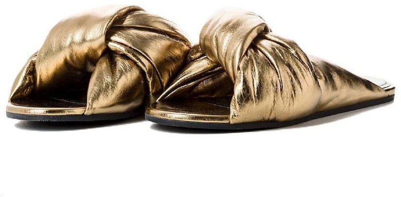 (Women) Balenciaga Drapy 'Gold' 636576WBBI08000 Shop (Women) Balenciaga Drapy 'Gold' 636576WBBI08000