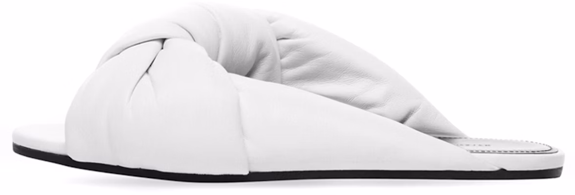 (Women) Balenciaga Drapy Flat Sandals 'White' 636576WA2M09002 Buy (Women) Balenciaga Drapy Flat Sandals 'White' 636576WA2M09002