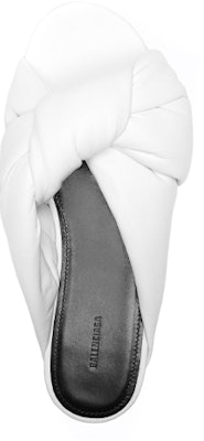 (Women) Balenciaga Drapy Flat Sandals 'White' 636576WA2M09002 Lookbook (Women) Balenciaga Drapy Flat Sandals 'White' 636576WA2M09002