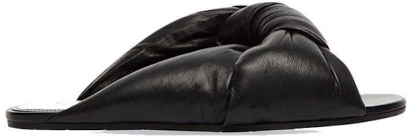 (W) 발렌시아가 드레이피 플랫 샌들 '블랙' 636576WA2M01000 Order (W) 발렌시아가 드레이피 플랫 샌들 '블랙' 636576WA2M01000