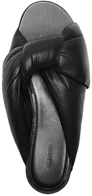 (Women) Balenciaga Drapy Flat Sandals 'Black' 636576WA2M01000 Shop (Women) Balenciaga Drapy Flat Sandals 'Black' 636576WA2M01000