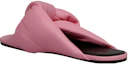Shop (W) Balenciaga Drapy Ciabatte in Pelle ''Rosa'' 636576WA2M05048