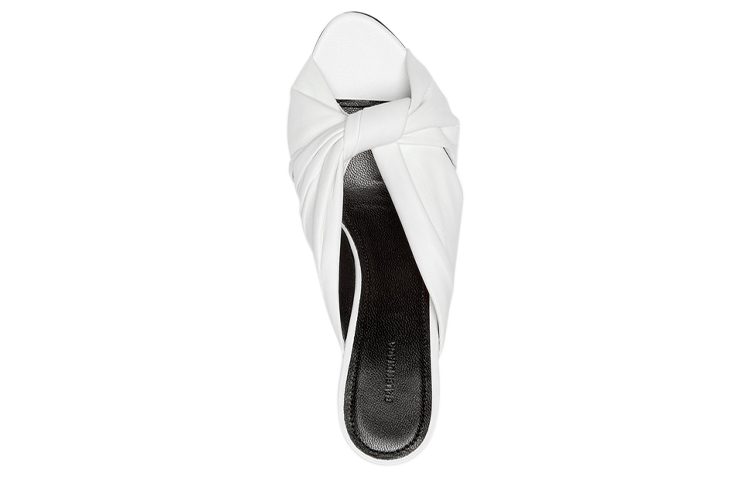 Lookbook (W) Balenciaga Drapy Mules Bianche 617574WA2M09002