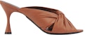 (W) Sandal Balenciaga Drapy Coklat 617574WA2M02121