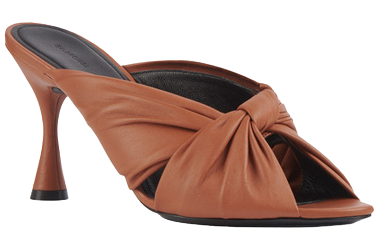Lookbook (W) Sandali Balenciaga Drapy Marroni 617574WA2M02121
