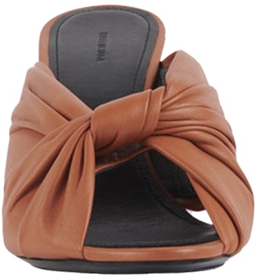 (Women) Balenciaga Drapy Sandals Brown 617574WA2M02121 Purchase (Women) Balenciaga Drapy Sandals Brown 617574WA2M02121