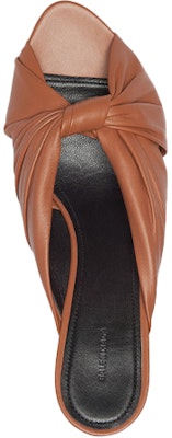 (Women) Balenciaga Drapy Sandals Brown 617574WA2M02121 Details for (Women) Balenciaga Drapy Sandals Brown 617574WA2M02121