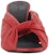 (W) Balenciaga Drapy Kulit Biri-Biri Mules Merah 617574WA2M06511