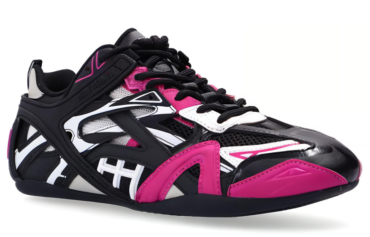 Lookbook (W) Balenciaga Drive Sneaker ''Nero Bianco Rosa Scuro'' 635497W3AL15971