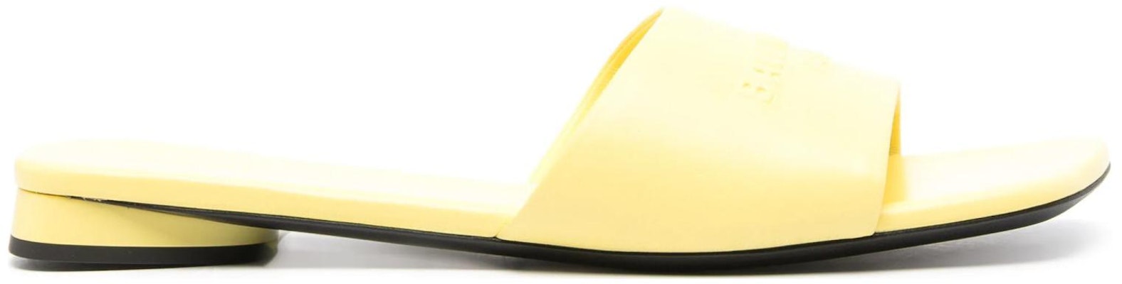 (Women) Balenciaga Duty Free Flat Sandal 'Yellow' 787293WBCW07009 Order (Women) Balenciaga Duty Free Flat Sandal 'Yellow' 787293WBCW07009