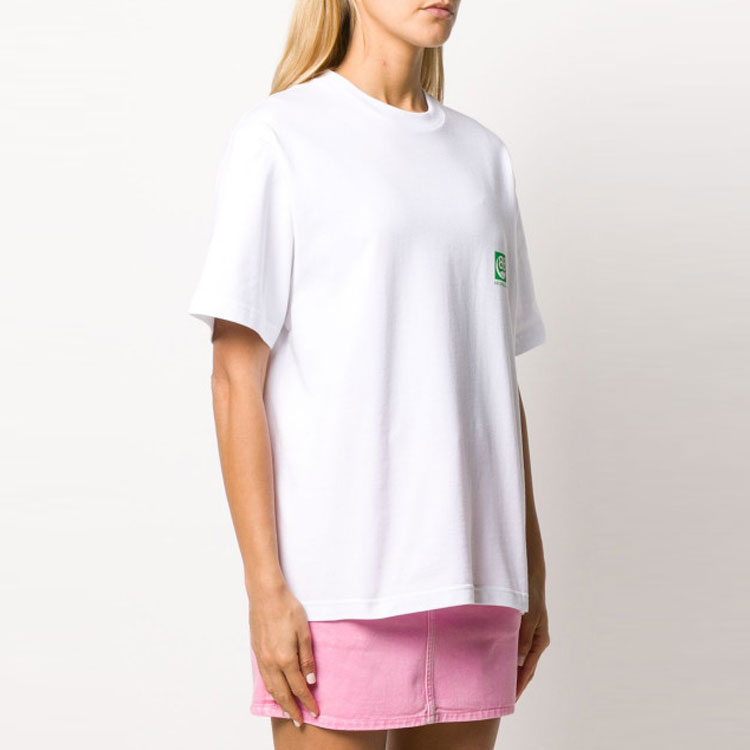 (Women) Balenciaga Eco-Certified Oversized T-Shirt White 594599THV639000 圖 3