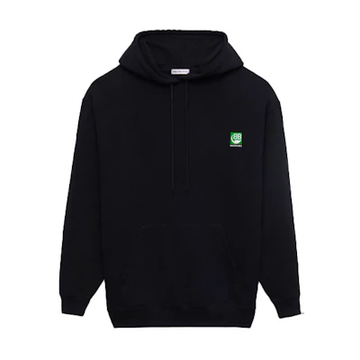 (Women) Balenciaga Eco-friendly Black BB Hoodie Black 578135THV641000