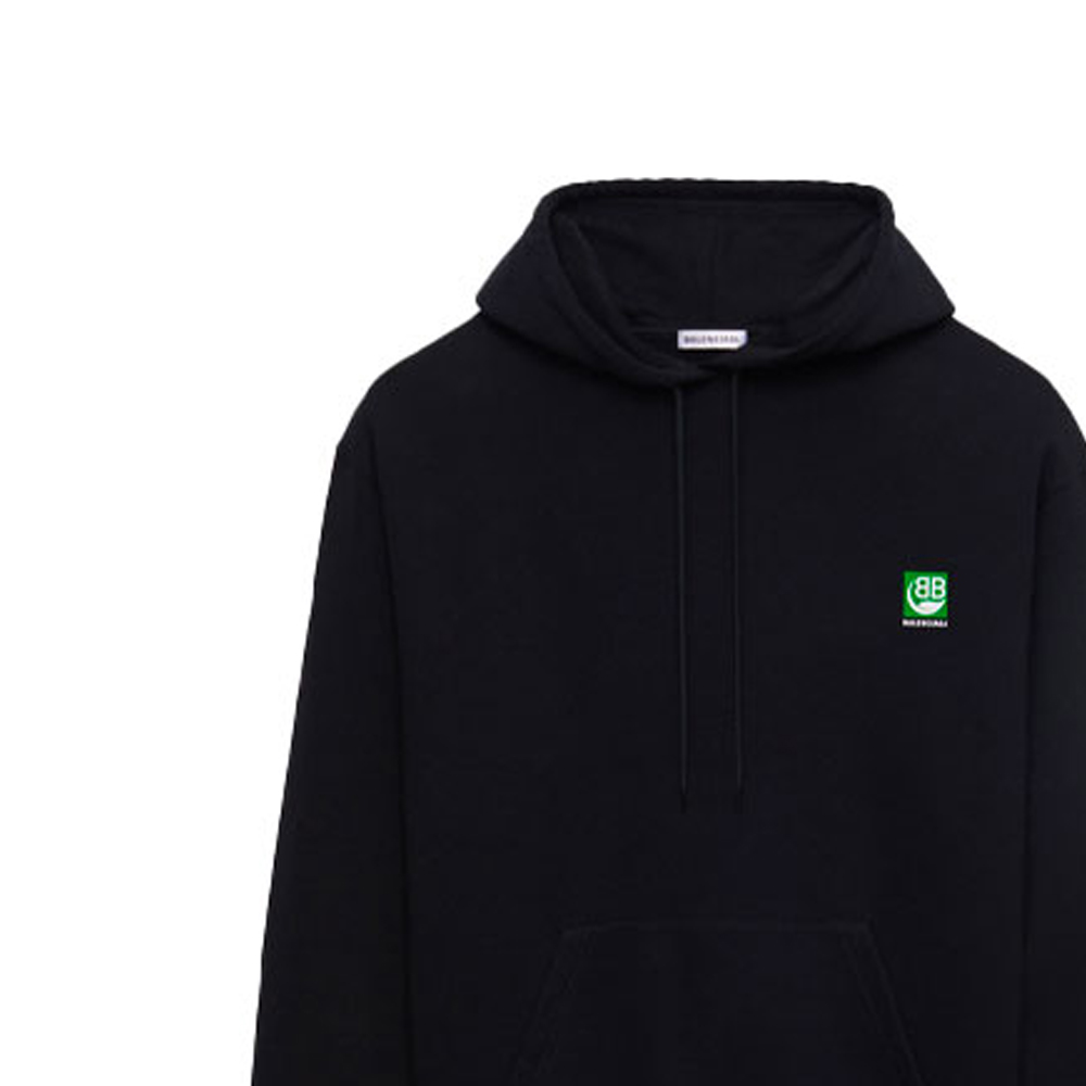 (Women) Balenciaga Eco-friendly Black BB Hoodie Black 578135THV641000 圖 6