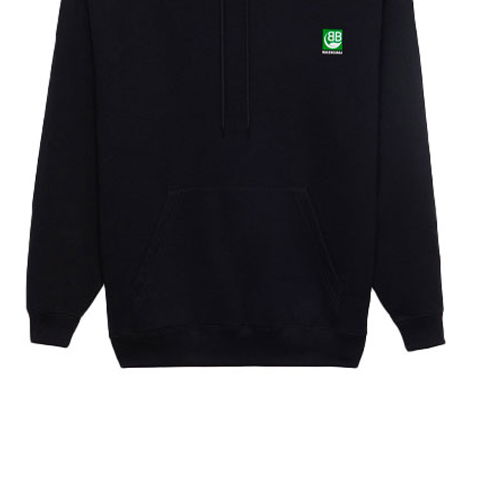 (Women) Balenciaga Eco-friendly Black BB Hoodie Black 578135THV641000 圖 7