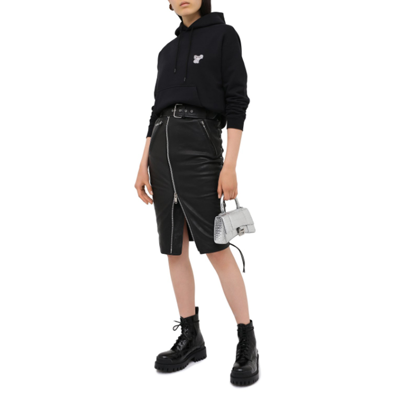 (Women) Balenciaga Embroidered Hoodie Black. 612959TIVD21000 圖 4