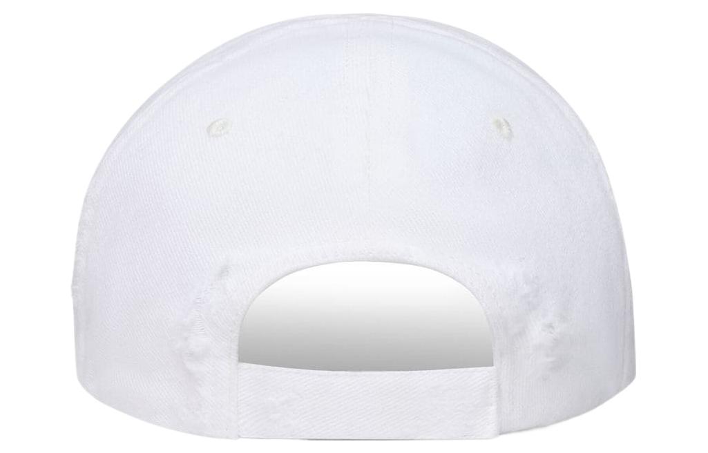 Lookbook (Women) Balenciaga Embroidered Logo Cotton Baseball Cap White Women’s 750716410B29060