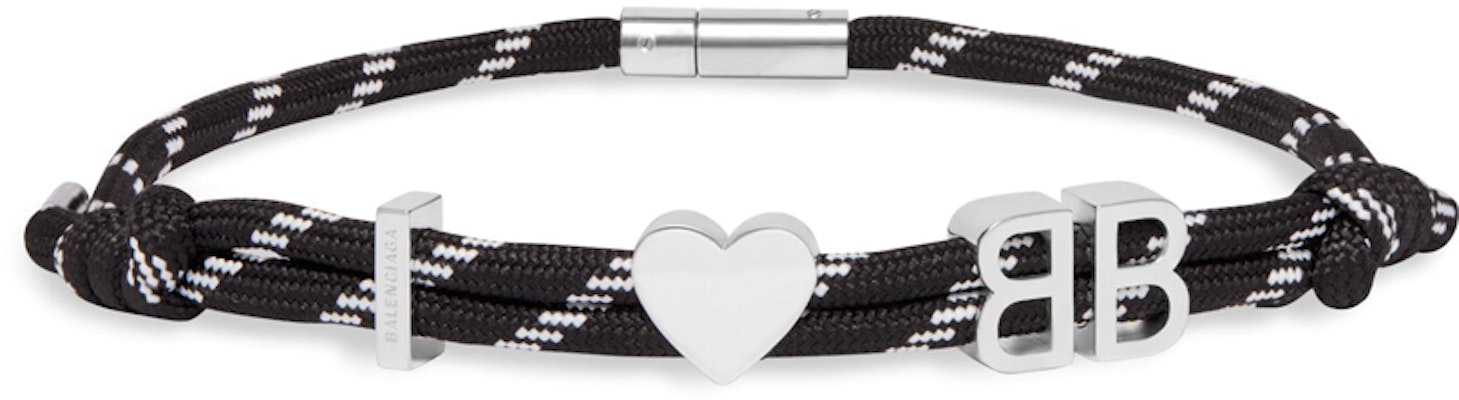 (W) 발렌시아가 여성용 블랙 로고 목걸이 투톤 레이스 디자인. 722538TVX4S5651 Order (W) 발렌시아가 여성용 블랙 로고 목걸이 투톤 레이스 디자인. 722538TVX4S5651