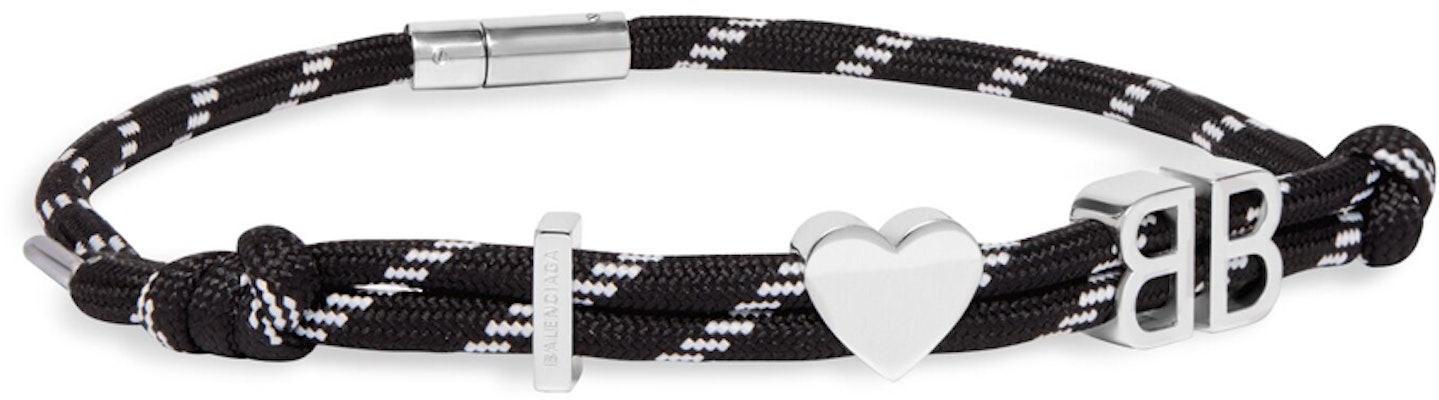 (W) 발렌시아가 여성용 블랙 로고 목걸이 투톤 레이스 디자인. 722538TVX4S5651 Shop (W) 발렌시아가 여성용 블랙 로고 목걸이 투톤 레이스 디자인. 722538TVX4S5651