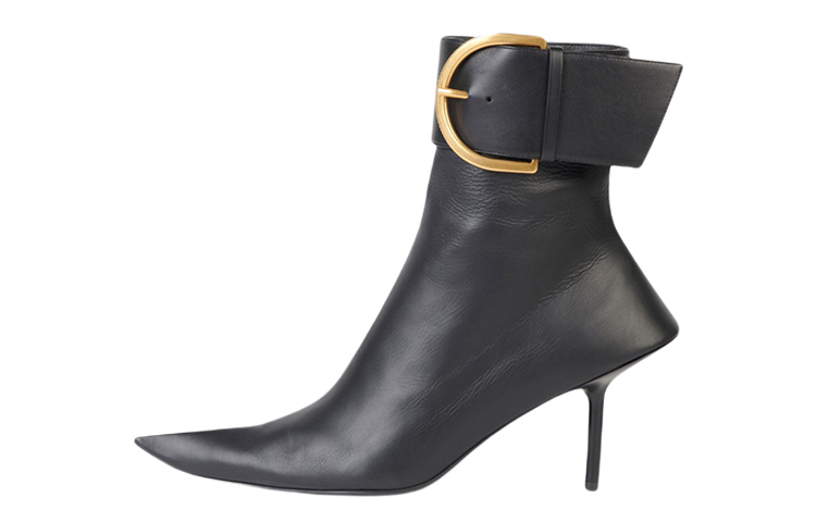 (Women) Balenciaga Essex Ankle Boot 'Black Leather' 671502WA9171080