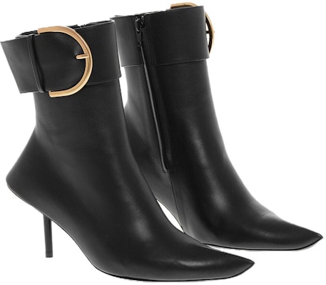 (W) Bota Balenciaga Essex Tobillo 'Cuero Negro' 671502WA9171080 Order (W) Bota Balenciaga Essex Tobillo 'Cuero Negro' 671502WA9171080